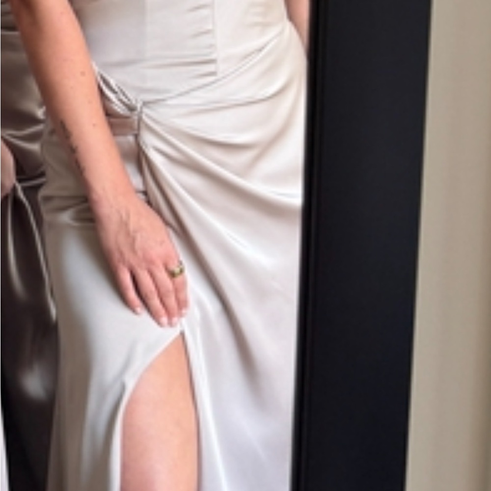 Sophisticated Cream Wedding Dress